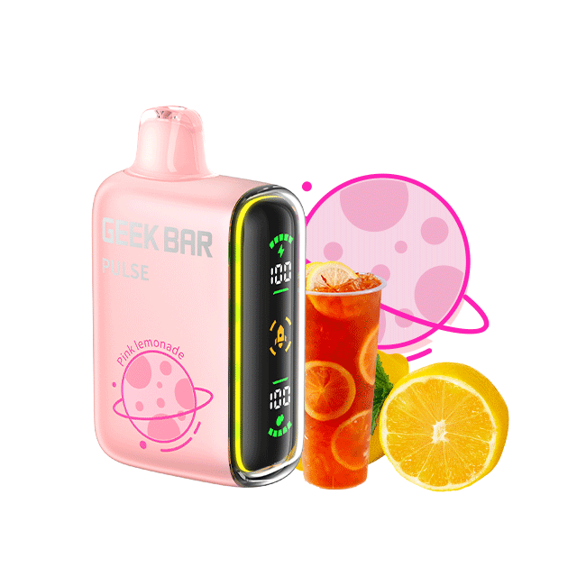 Geek Bar Pulse Pink Lemonade 15000Puff 5% 5Ct GCC Geek Bar Pulse Pink Lemonade 15000Puff 5% 5Ct GCC