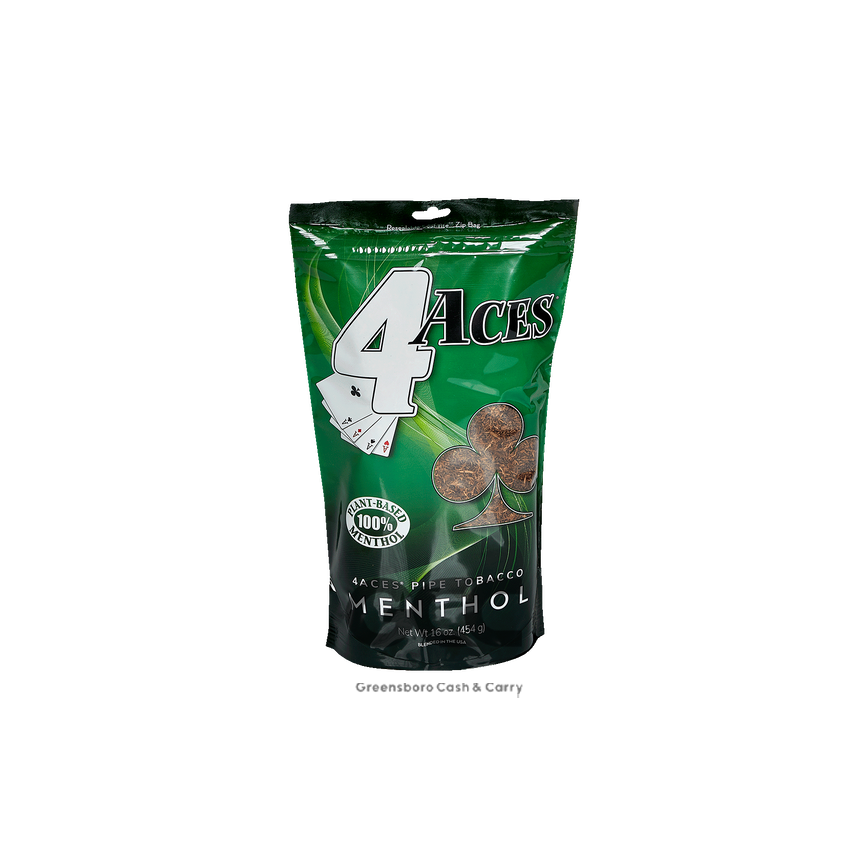 4 Aces Pipe Tobacco Menthol 16Oz