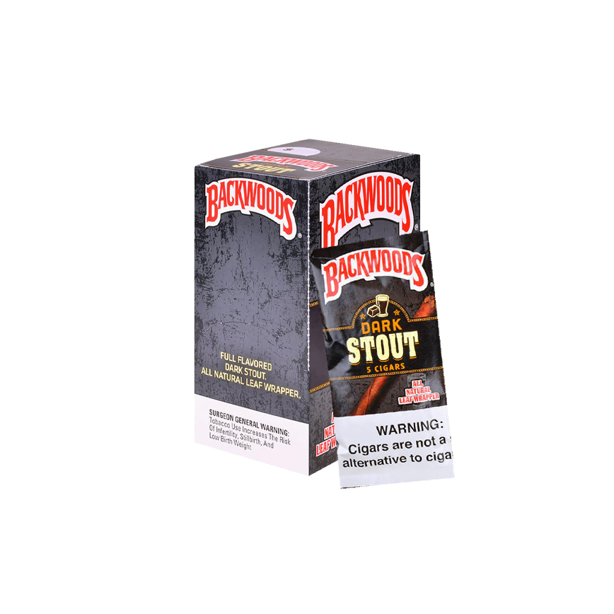 Backwoods Cigar Dark Stout 5Pk 8Ct