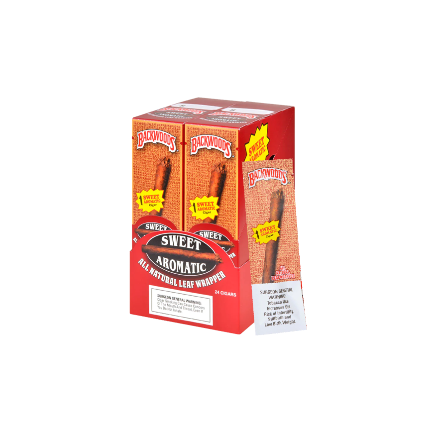 Backwoods Cigar Sweet Aromatic 2Pk 12Ct
