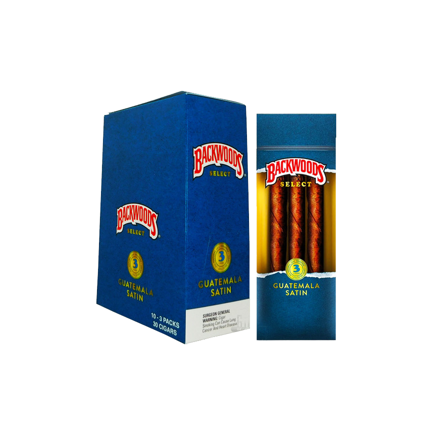 Backwoods Select Guatemala Satin 10-3Pack 30Ct