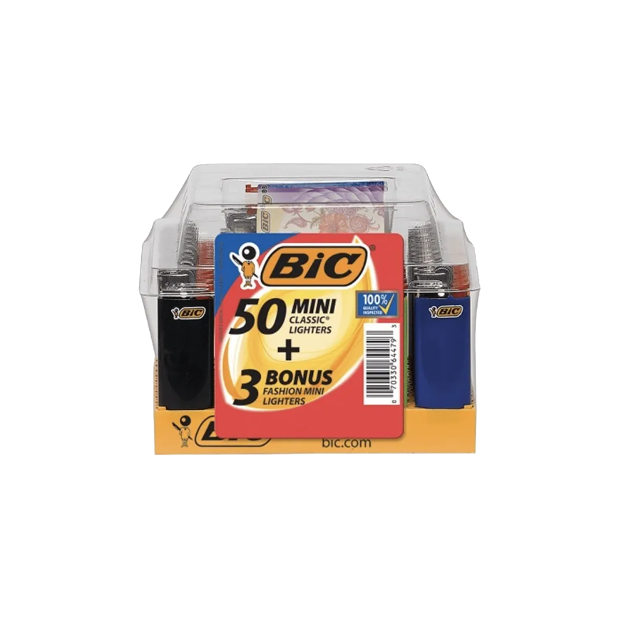 Bic Lighters 50 + 3