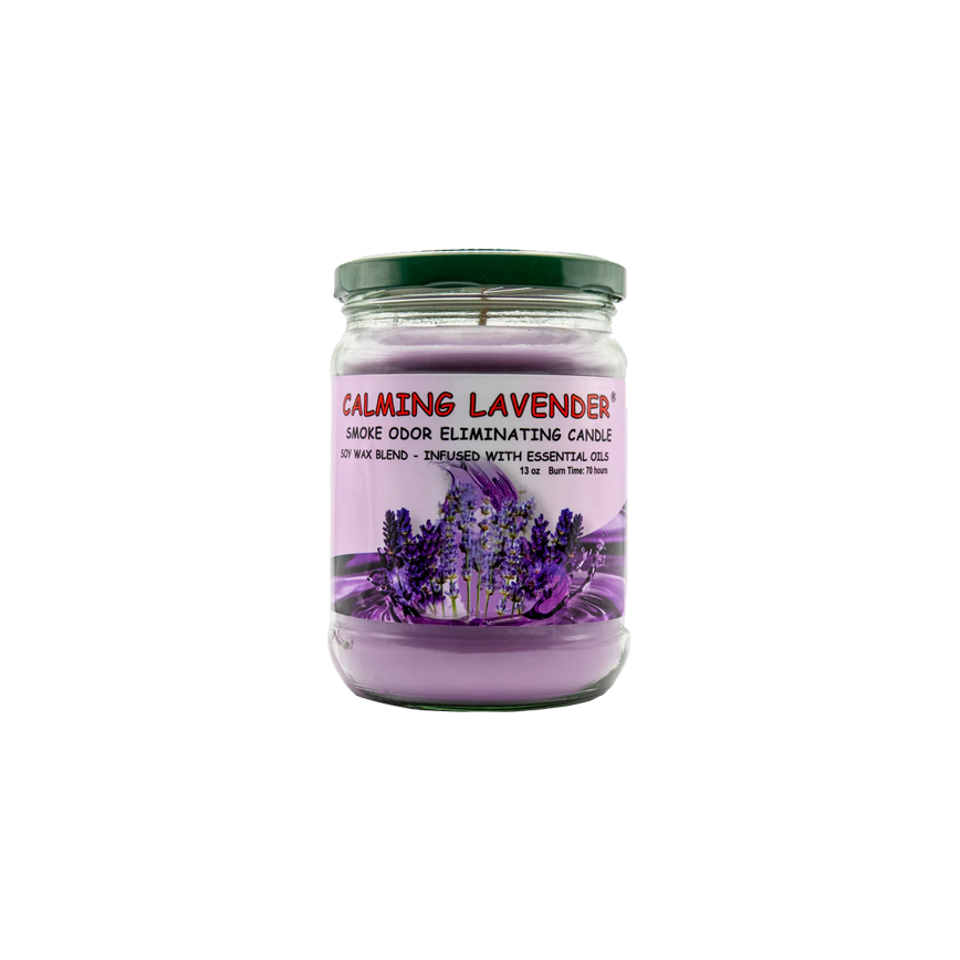 Blunteffect Smoke Odor Candle Calming Lavender