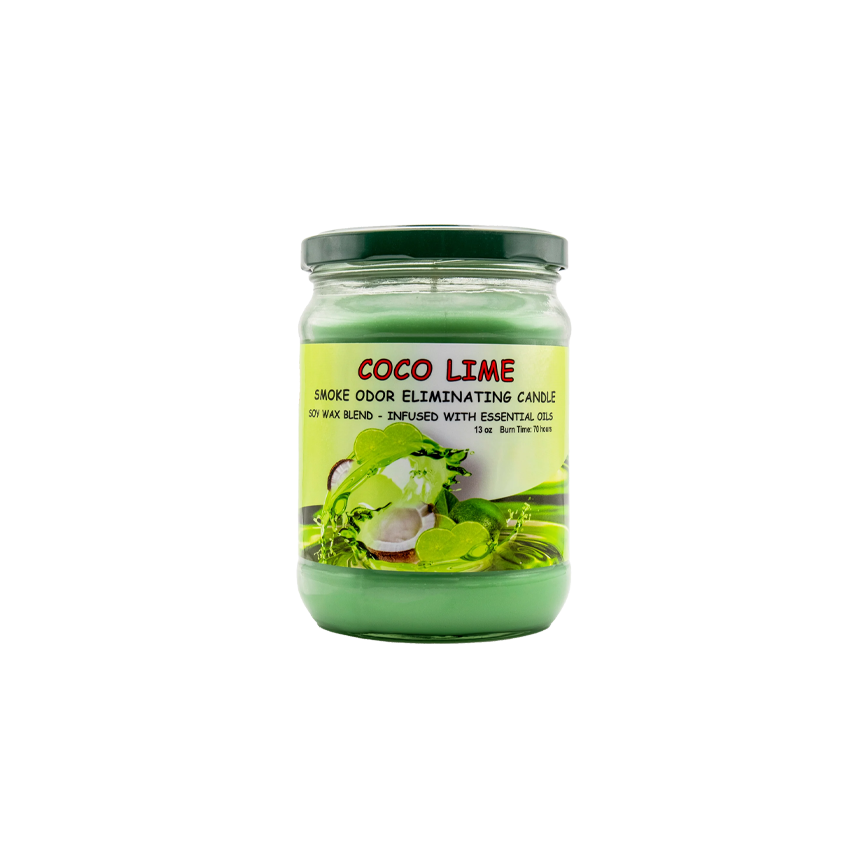 Blunteffect Smoke Odor Candle Coco Lime 13Oz