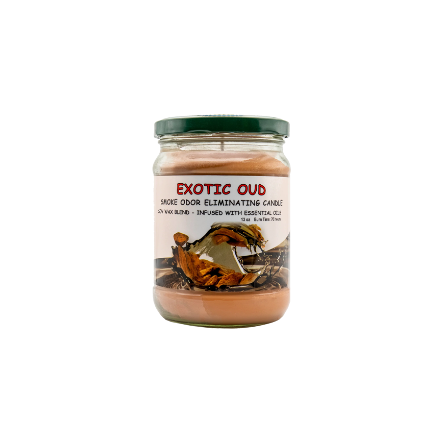 Blunteffect Smoke Odor Candle Exotic Oud 13Oz