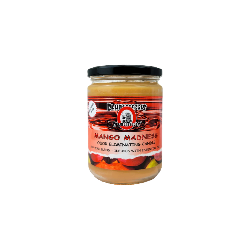 Blunteffect Smoke Odor Candle Mango Madness 13Oz