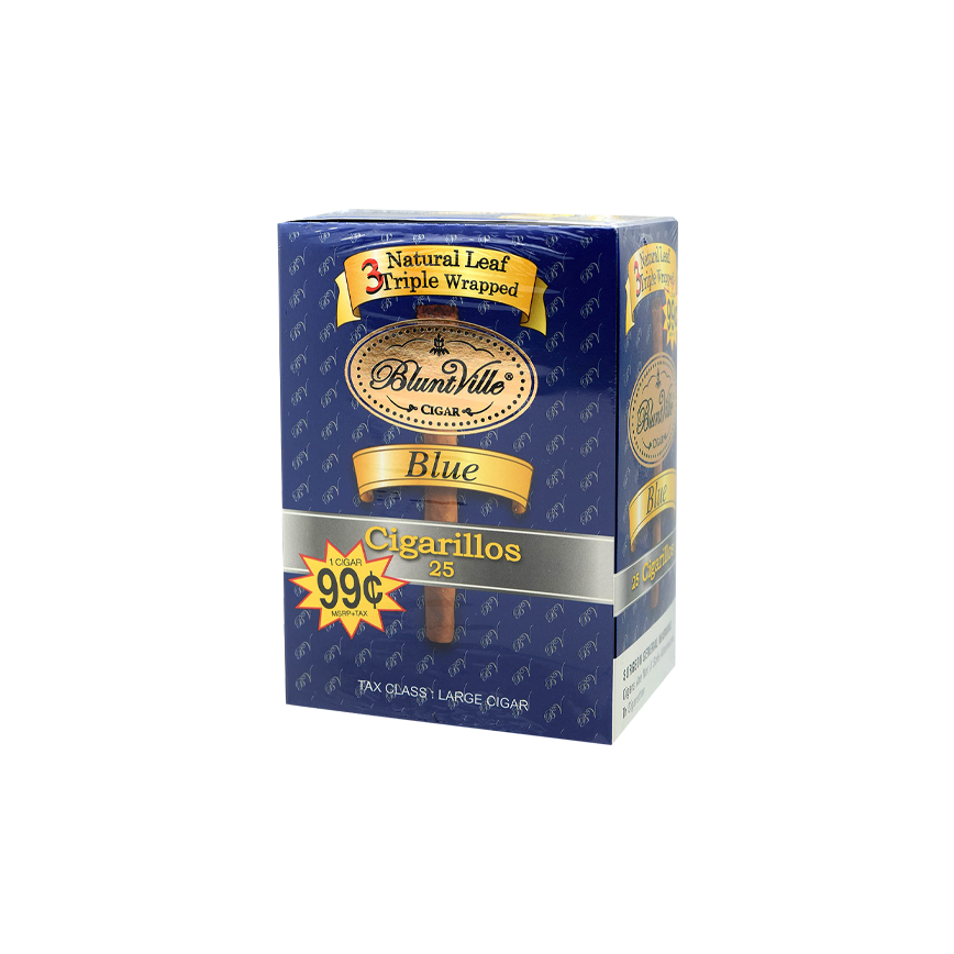 Bluntville Cigar Blue  1/.99¢ 25Ct