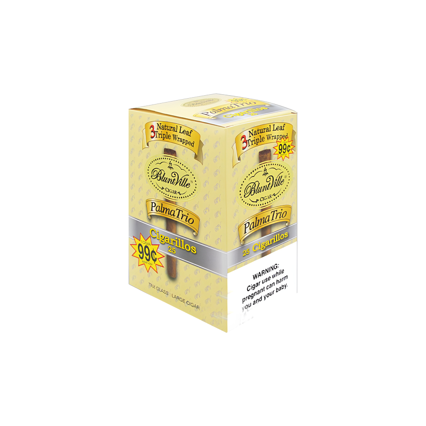 Bluntville Cigar Palma Trio 1/99¢ 25Ct