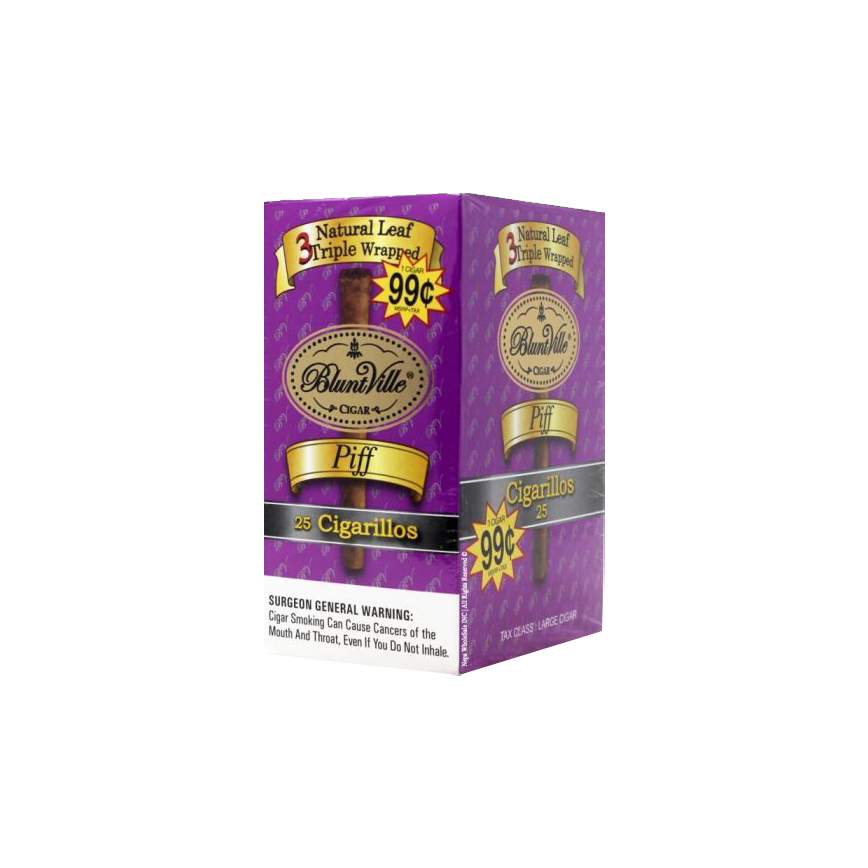 Bluntville Cigar Piff  1/.99¢ 25Ct