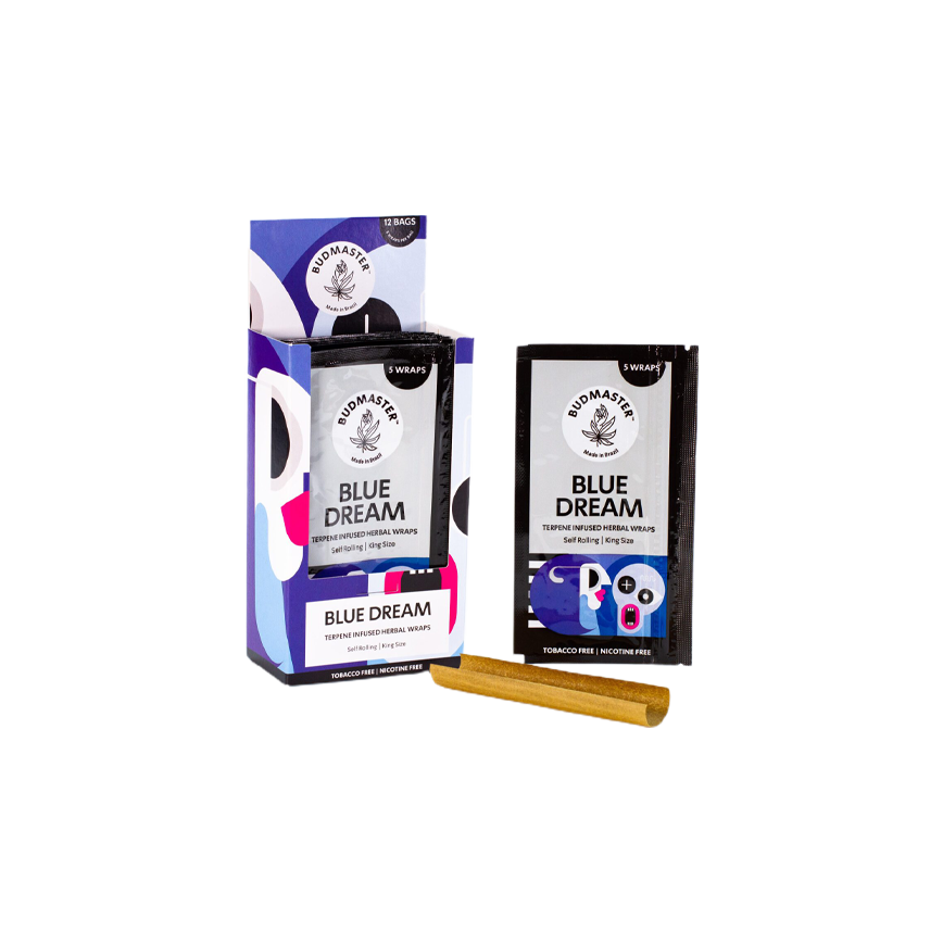 Budmaster Blue Dream Herbal Wrap 12Ct