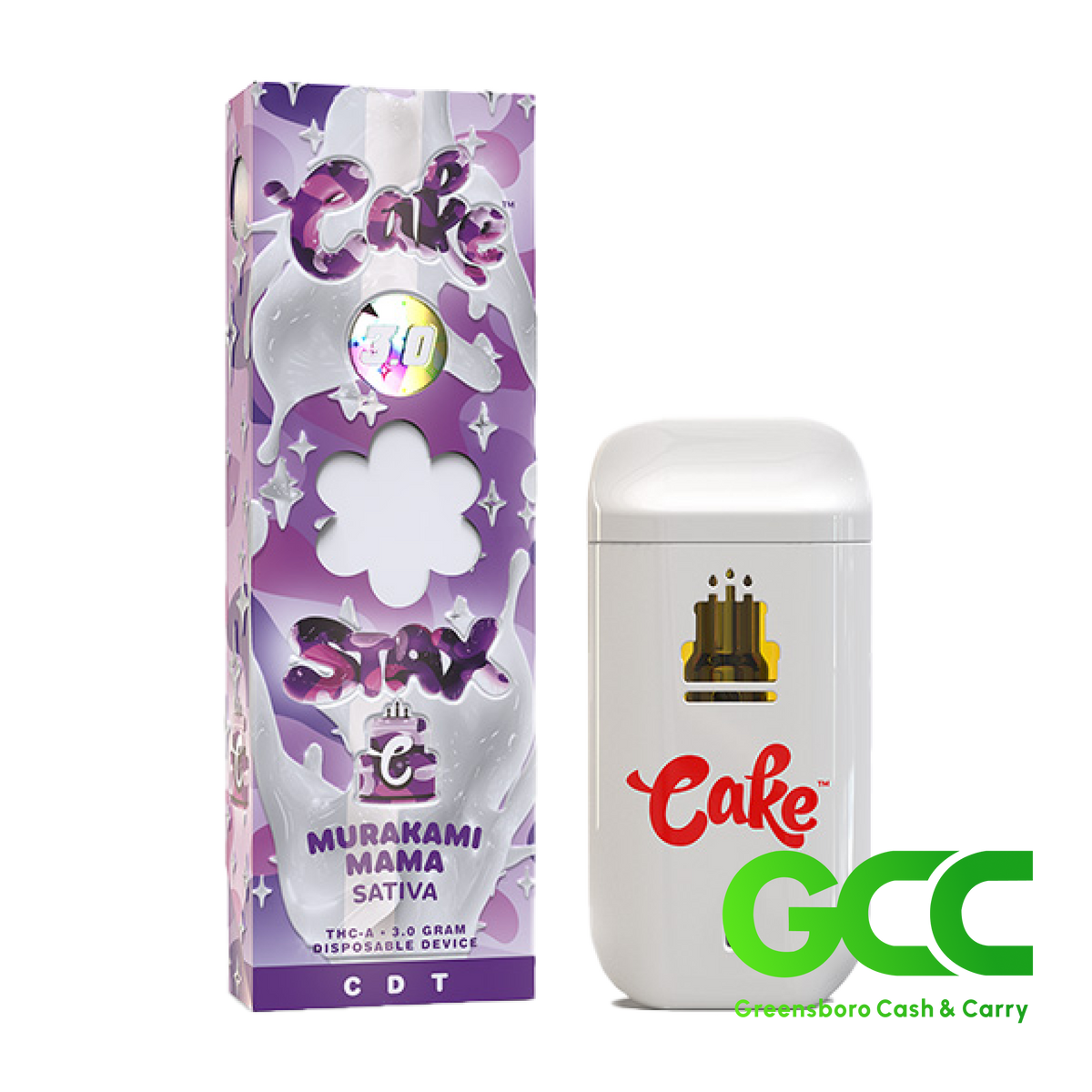 Cake 3.0 Stax Murakami Mama Sativa 3g 5Ct