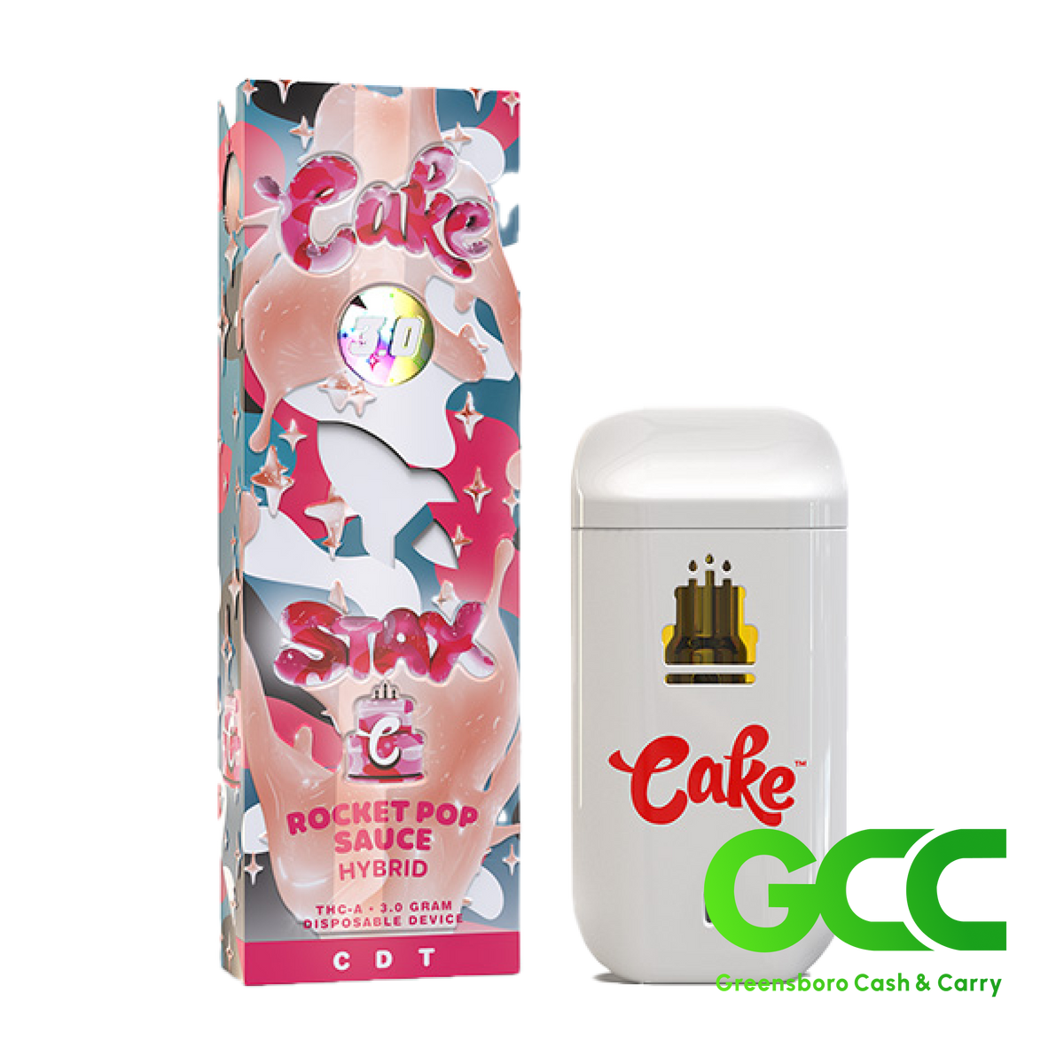 Cake 3.0 Stax Roacket Pop Sauce Hybrid 3g 5Ct
