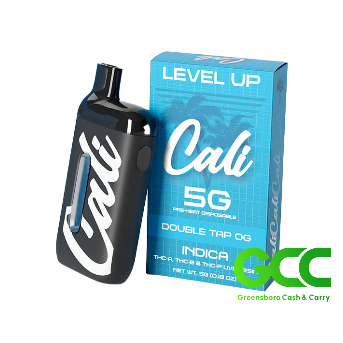 Cali Level Up Double Tap OG Indica 5g 6Ct