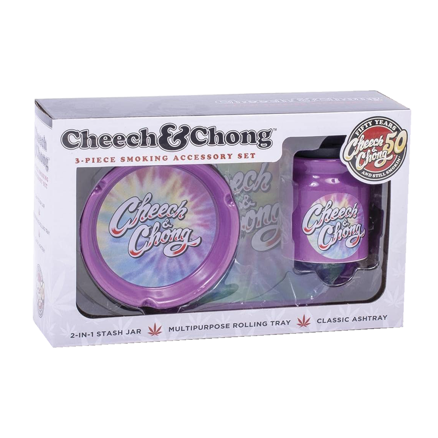 Cheech&Chong Purple Smoking Accessory Kit 3 In 1