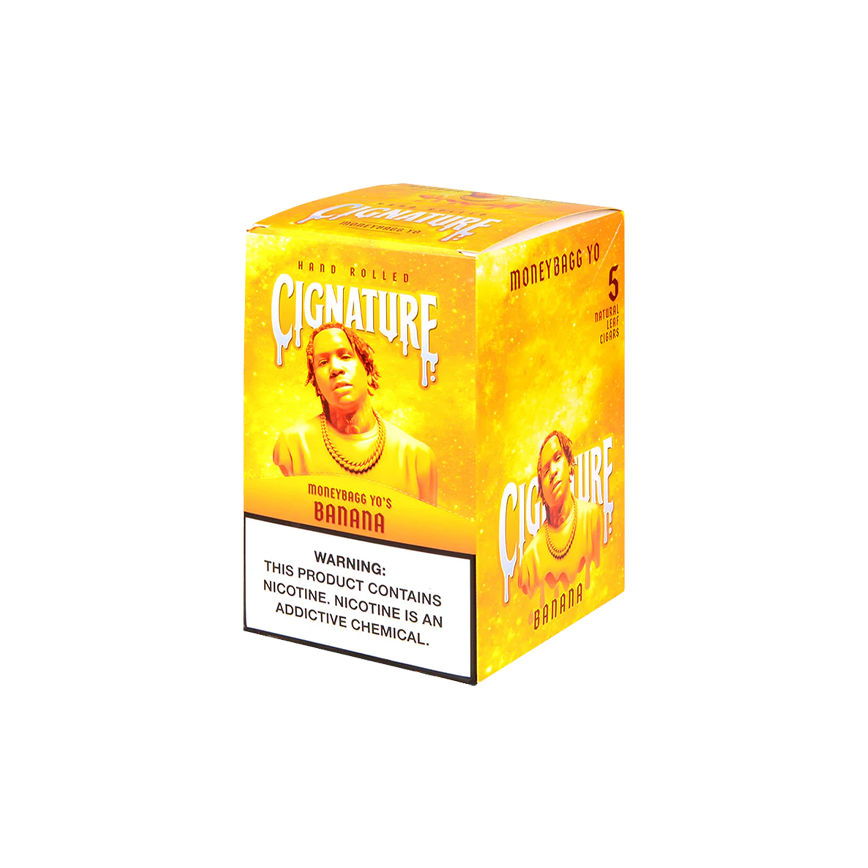 Cignature Banana Natural Leaf Cigar 8Ct