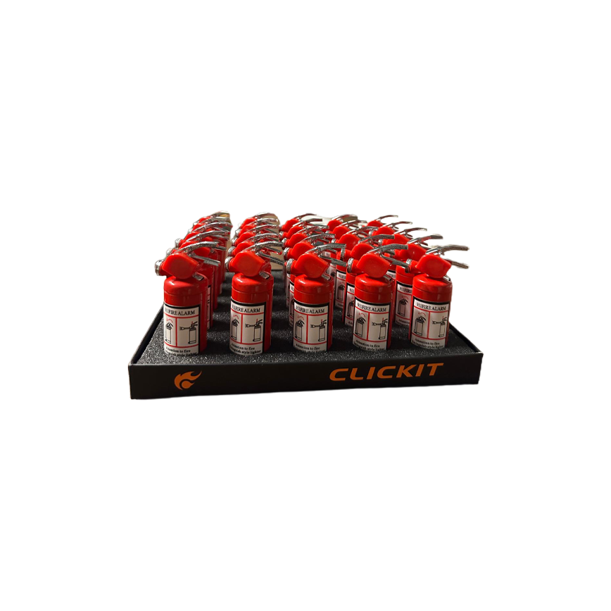 Click It 911 Fire Alarm Torch Lighter 20Ct