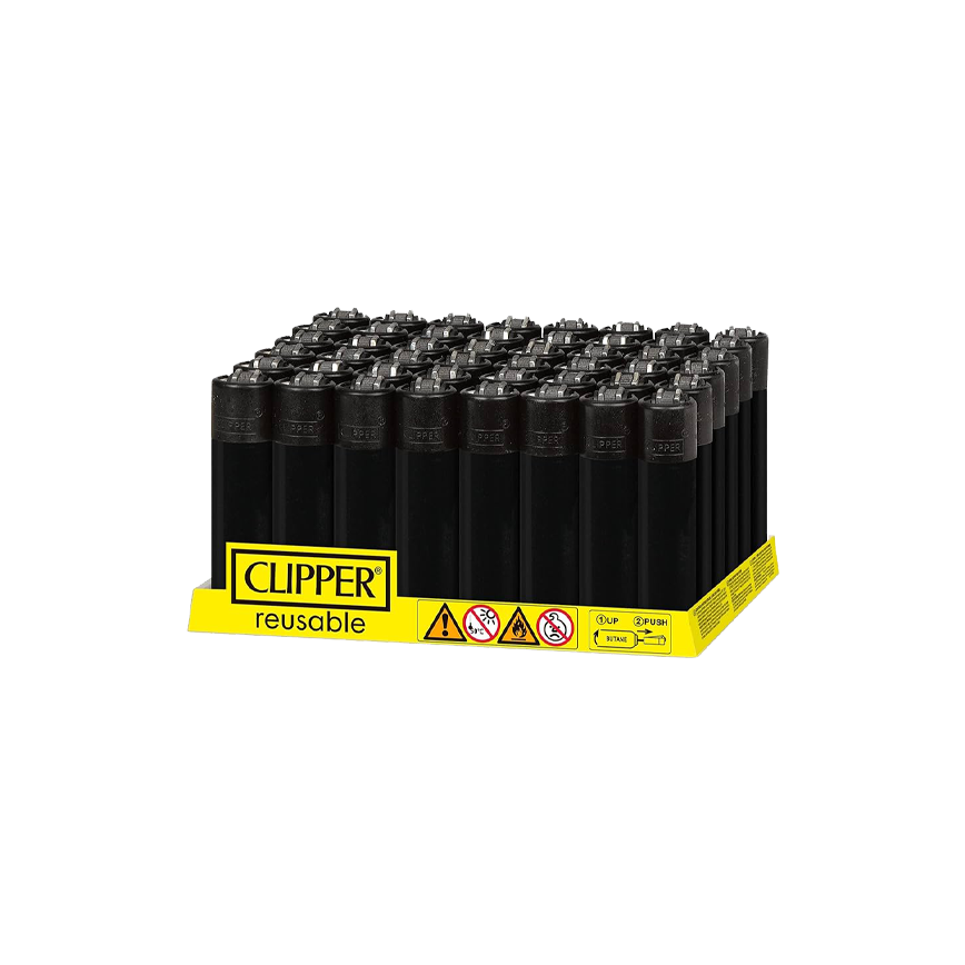 Clipper Reuseable Lighter 48Ct
