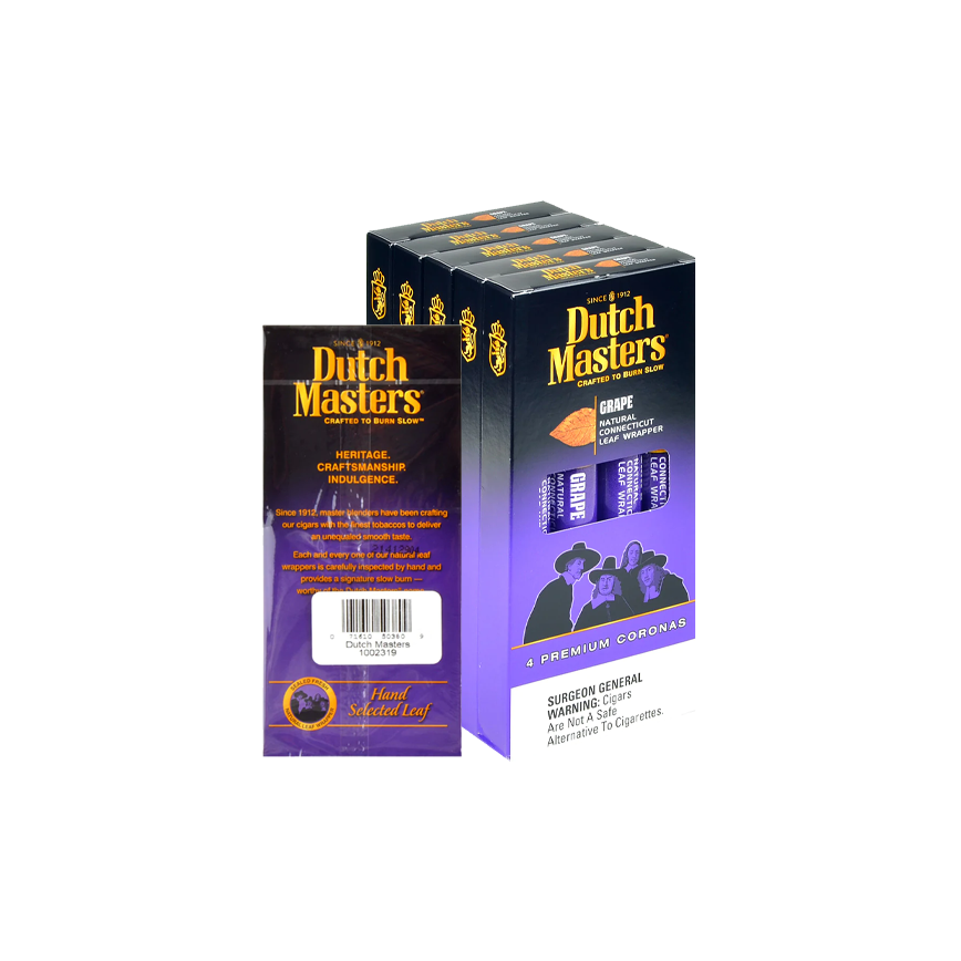Dutch Master Grape 4Pk-5Ct