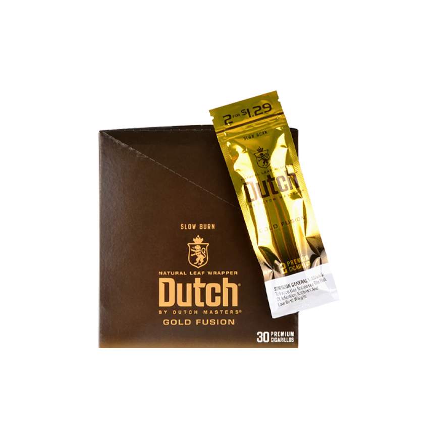 Dutch Master Gold Fusion 2/$1.29 30Ct
