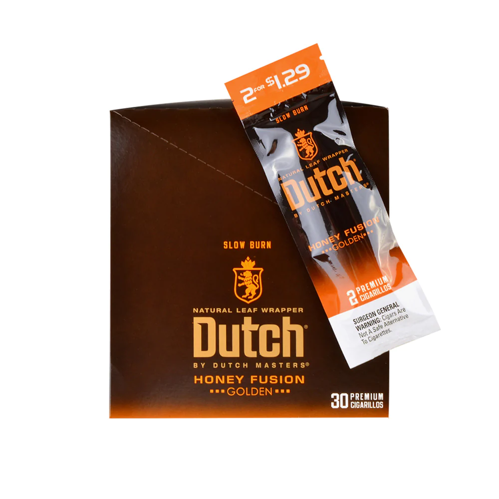 Dutch Master Honey Fusion 2/$1.29 30Ct