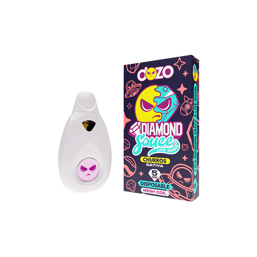 Dozo Diamond Sauce Churros Sativa 5G 5Ct