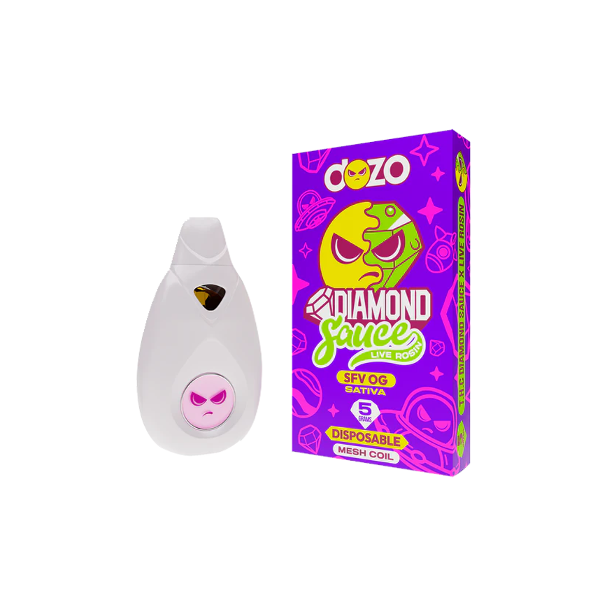 Dozo Diamond Sauce SFV OG Sativa 5G 5Ct