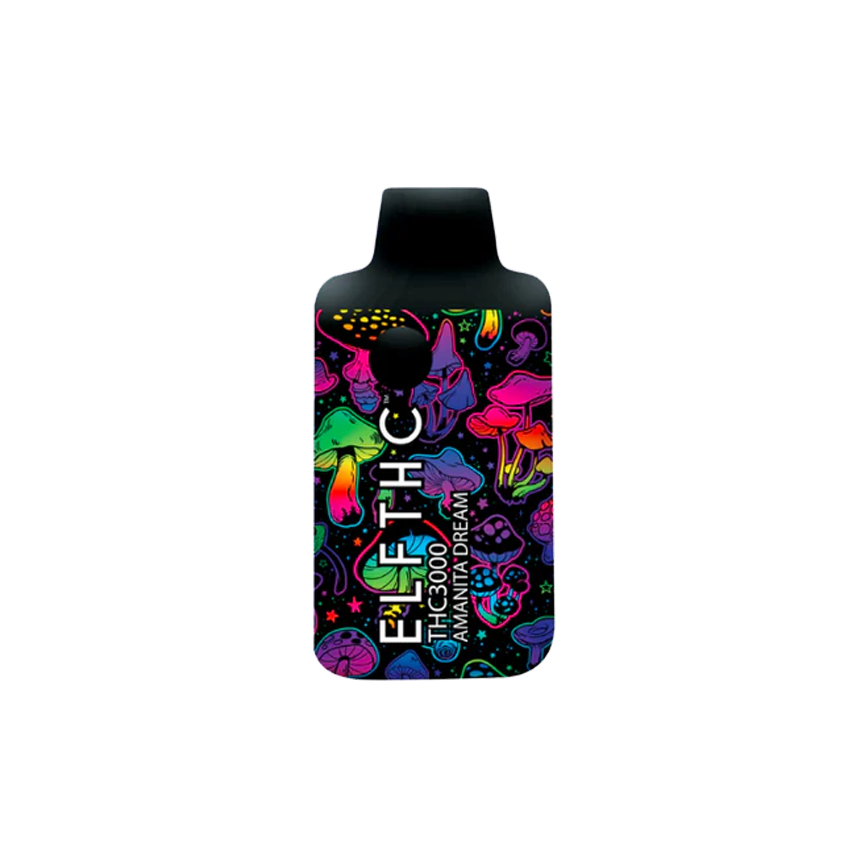 ELF THC D8 Amanita Dream Hybrid 3000Mg 5Ct