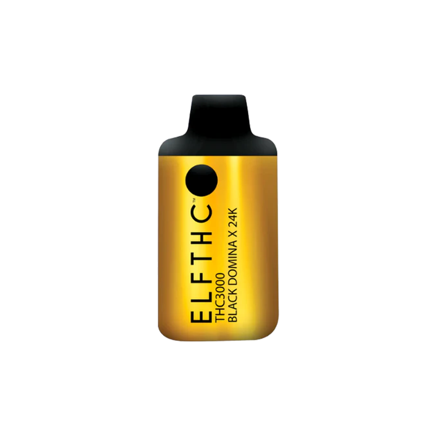 ELF THC D8 بلاك دايموند هجين / إنديكا 3000 ملغ 5 قيراط