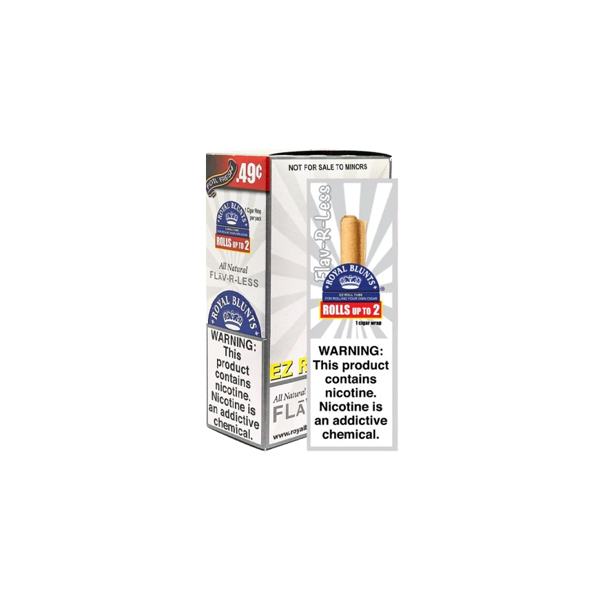 غلاف سيجار EZ Roll Tube Flav-r-less .49 سنت