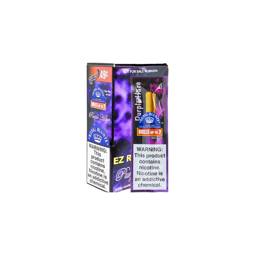EZ Roll Tube غلاف سيجار بالضباب الأرجواني .49 سنت
