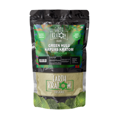 Earth Kratom Green Hulu Kapuas