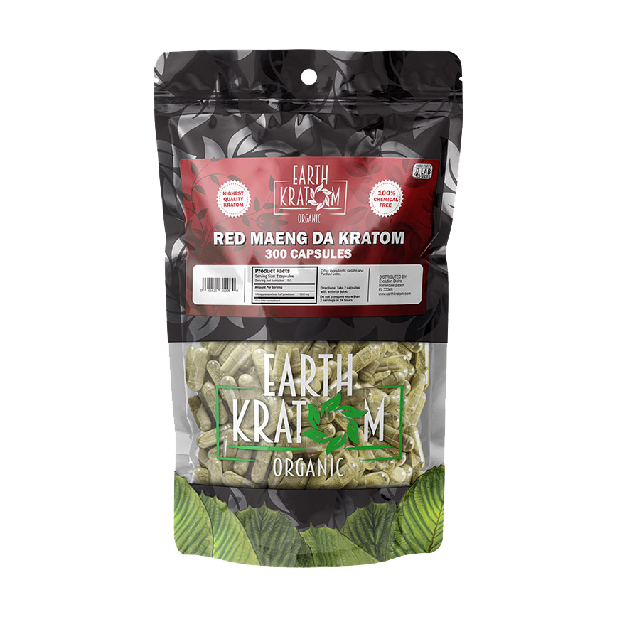 Earth Kratom Red Maeng Da  Kratom