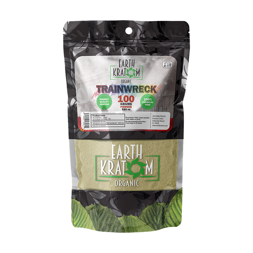 Earth Kratom Trainwreck Kratom Powder