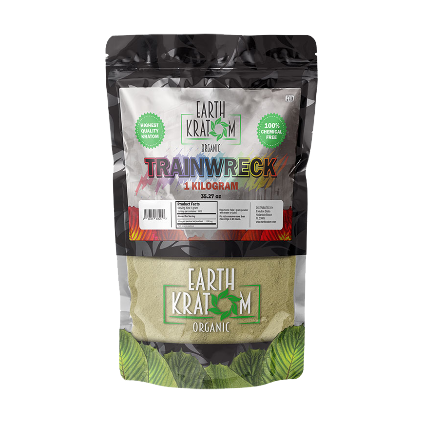 Earth Kratom Trainwreck Kratom Powder