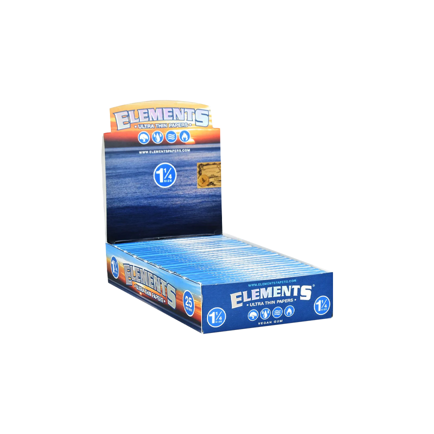 Elements Ultra Thin Rice Papers Artesano 1 1-4Size 15Ct