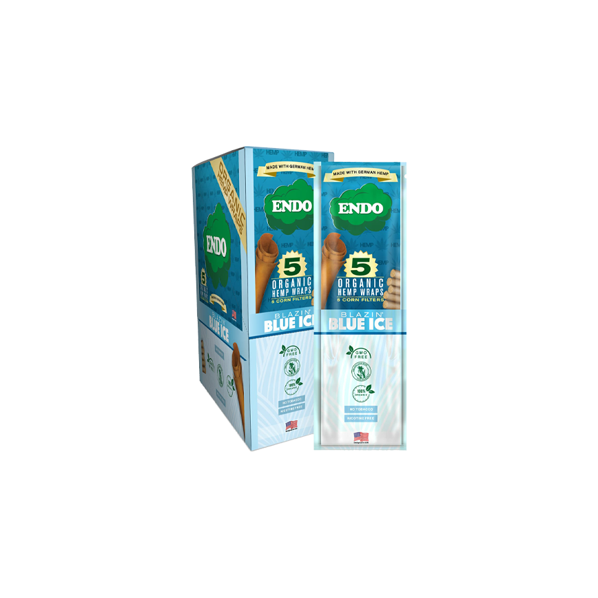 Endo Hemp Wrap Blue Ice 5Pk