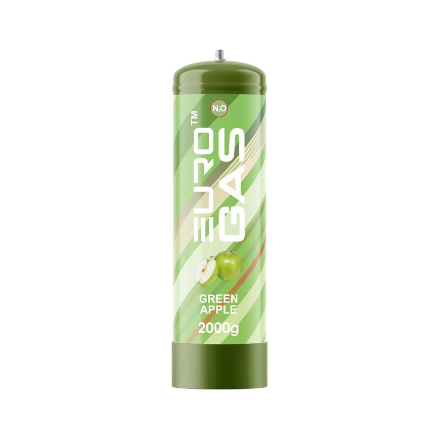 Euro Gas Green Apple 2000G 2Ct