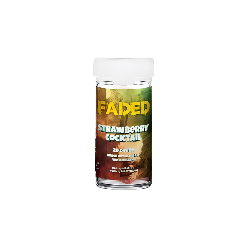 Faded Knock Out Blend Strawberry Cocktail 2000Mg 20Ct