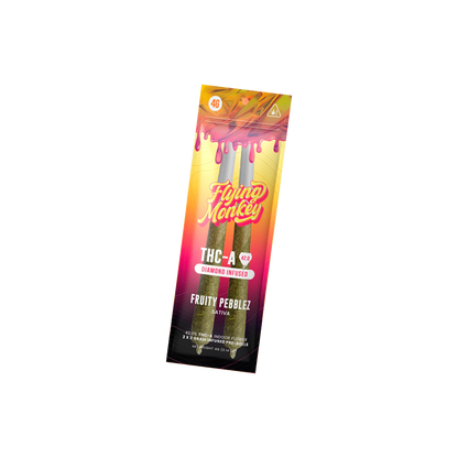 Flying Monkey THCA Diamond Infused 2x2g Pre Roll 10Ct