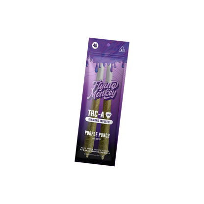 Flying Monkey THCA Diamond Infused 2x2g Pre Roll 10Ct