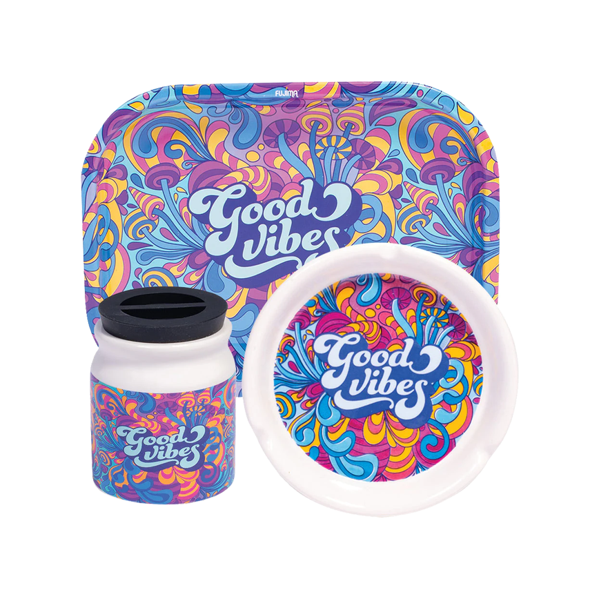 Fujima Good Vibes Smoking Essentials 3 In 1 Gift Kit