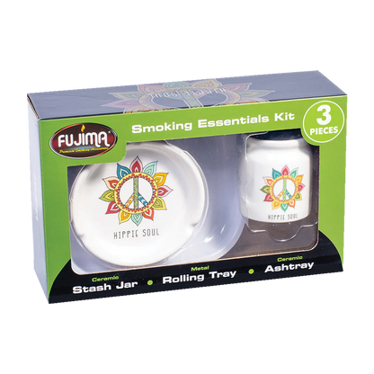 Fujima Hippie Soul Smoking Essentials 3 In 1 Gift Kit