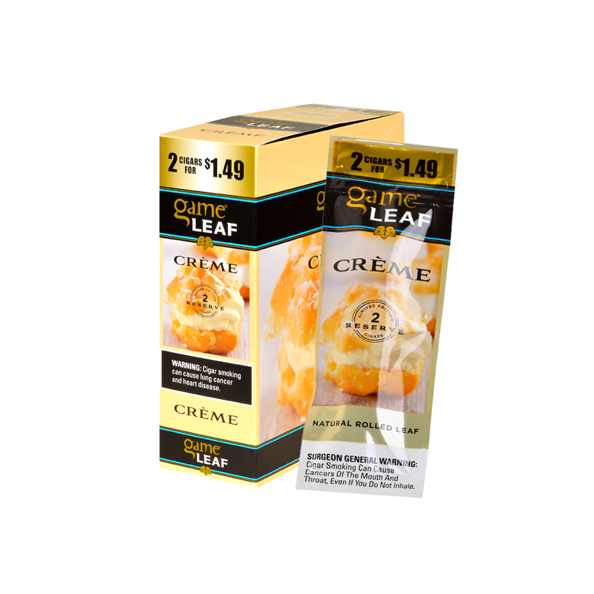 Game leaf Crème 2/$1.49 15Ct