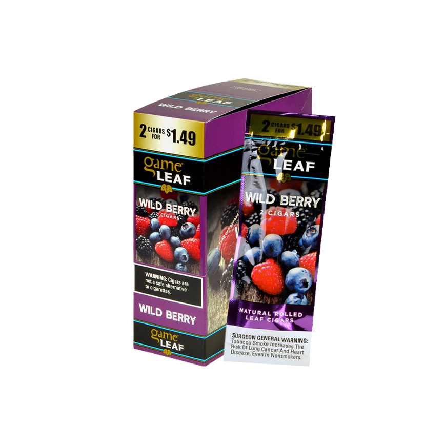 Game Leaf Wild Berry 2/$1.49 15Ct