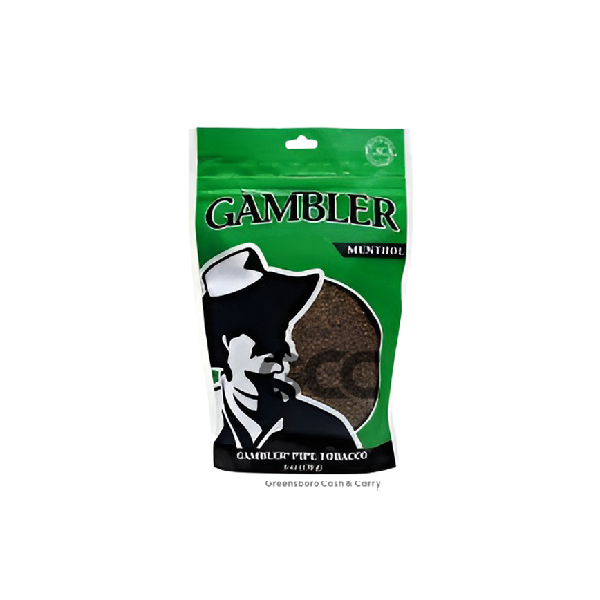 Gambler Pipe Tobacco Menthol 6Oz
