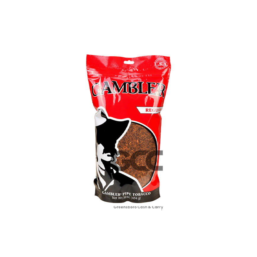 Gambler Pipe Tobacco Regular 16Oz