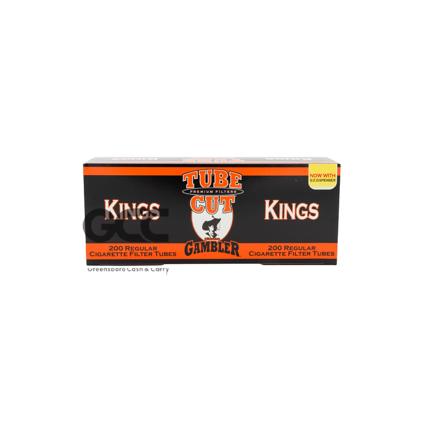 Gambler Tube Cut Regular Cigarette Tubes 100's