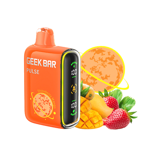 Geek Bar Pulse Strawberry Mango 15000Puff 5% 5Ct