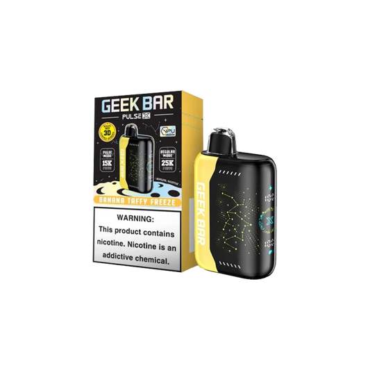 Geek Bar Pulse X Banana Taffy Freeze 25000Puff 5Ct