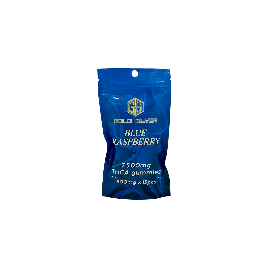 Gold Silver THCA Gummies 7500Mg 5Ct
